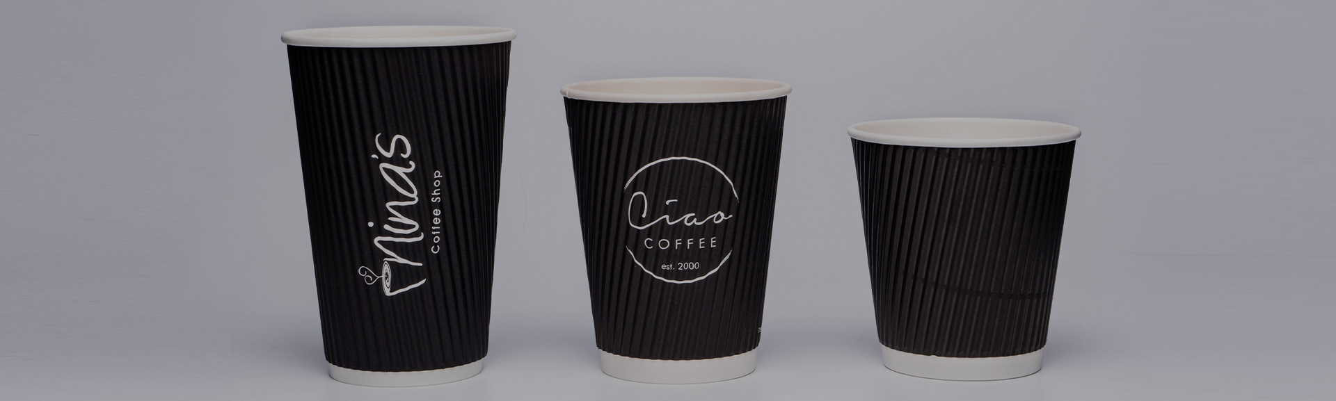 Ripple veggpapirkopp