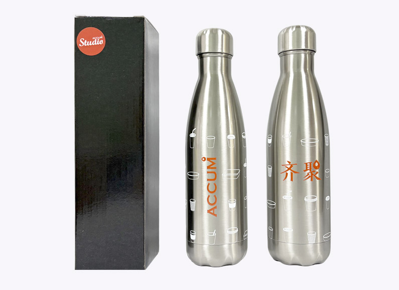 Flaske i rustfritt stål